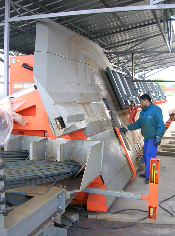 Израбока на арматурна заготовка с машини с прогрмно-цифрово управление